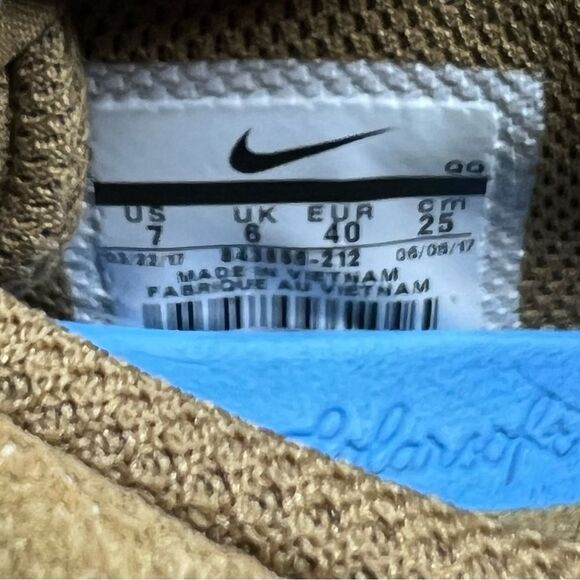 Nike Sb Check Solar Suede Trainers 843895-212 Golden Beige/white size 7 - Picture 5 of 7